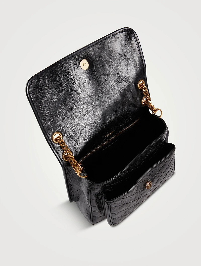 Medium Niki YSL Monogram Leather Chain Bag