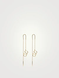 VLOGO Threader Earrings