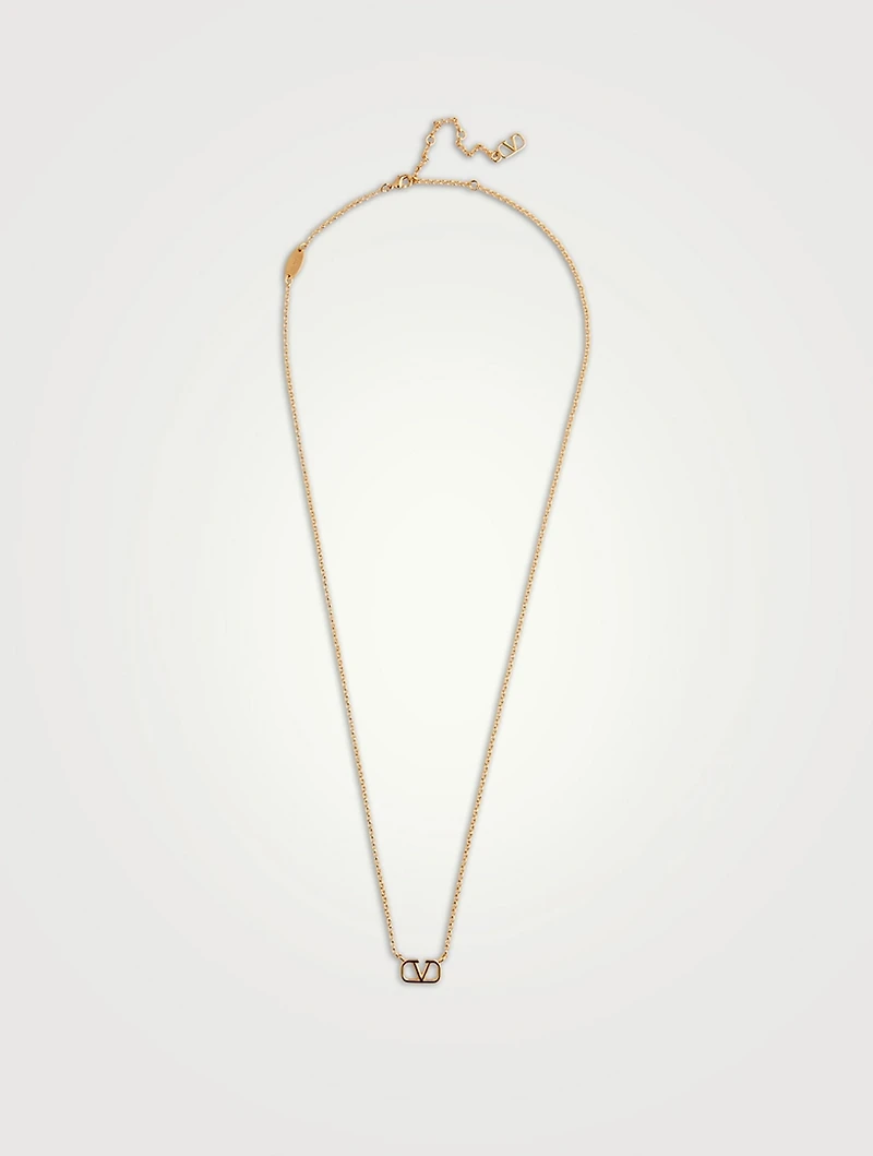 VLOGO Pendant Necklace