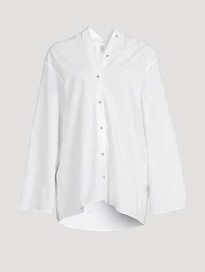 Organic Cotton Poplin Blouse