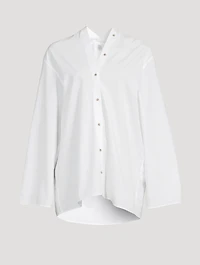 Organic Cotton Poplin Blouse