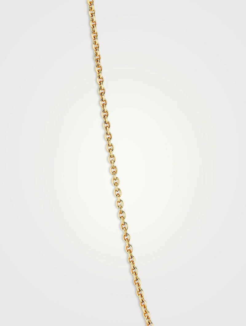 Magnetic 18K Round Gold Chain