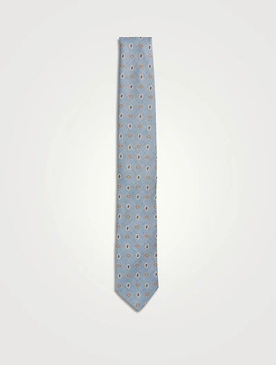 Silk Teardrop Medallion Tie