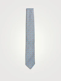Silk Teardrop Medallion Tie