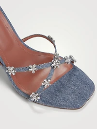 Lily Denim Slingback Sandals