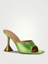 Lupita Leather Heeled Sandals