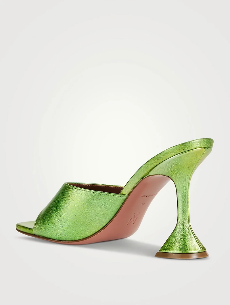 Lupita Leather Heeled Sandals
