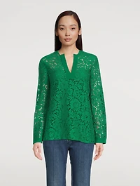 Lace Tunic Blouse