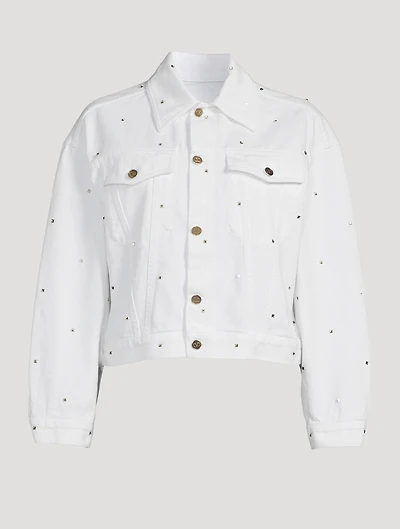 Rockstud Spike Denim Jacket