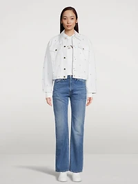 Rockstud Spike Denim Jacket