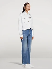Rockstud Spike Denim Jacket