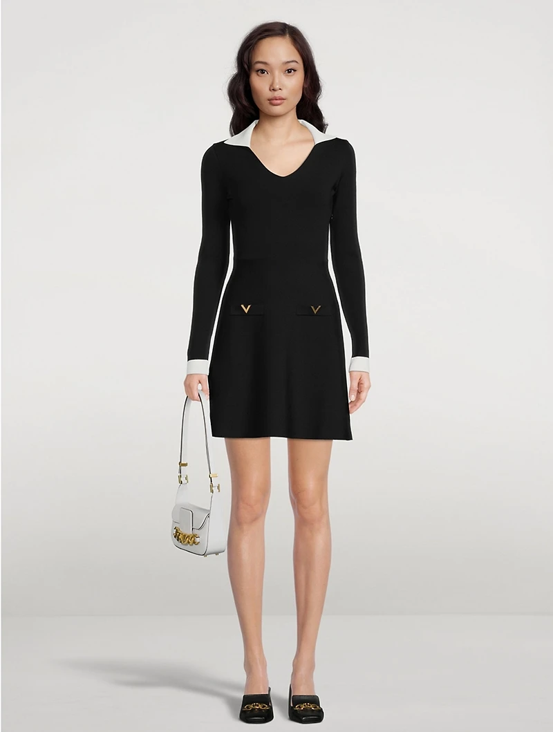 Knit Polo Dress