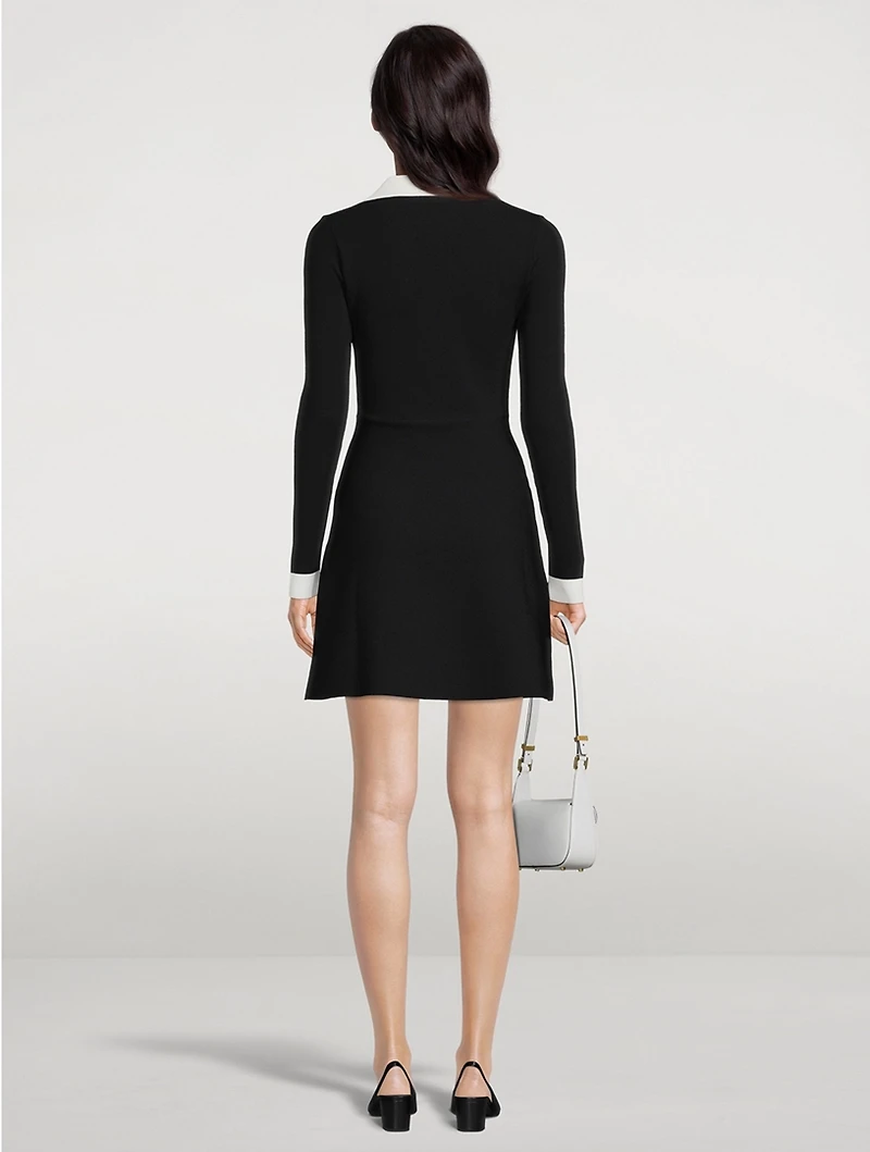Knit Polo Dress