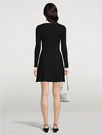 Knit Polo Dress