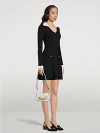 Knit Polo Dress