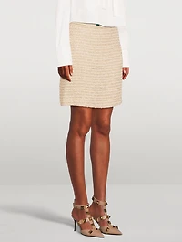 Tweed Mini Skirt