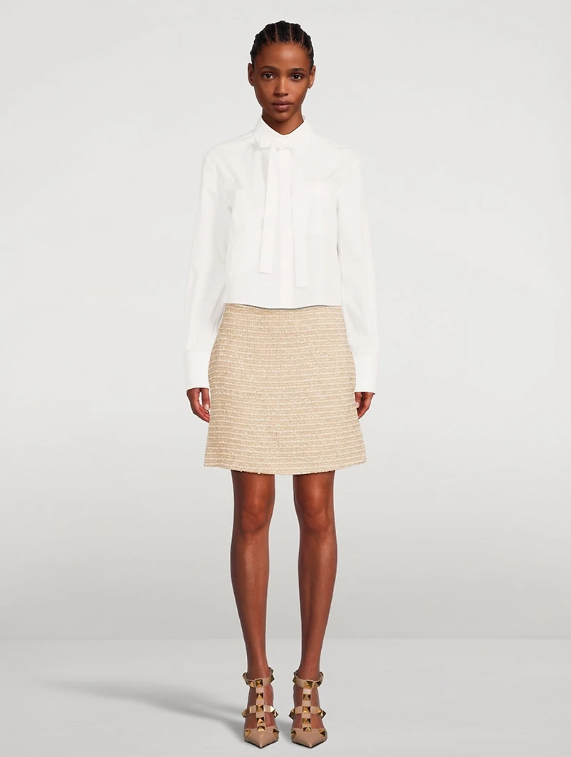 Tweed Mini Skirt