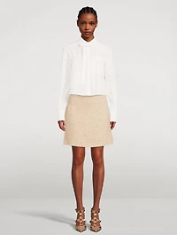 Tweed Mini Skirt
