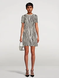 Shift Dress Zebra 1966 Print