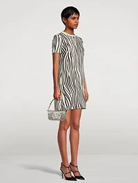 Shift Dress Zebra 1966 Print