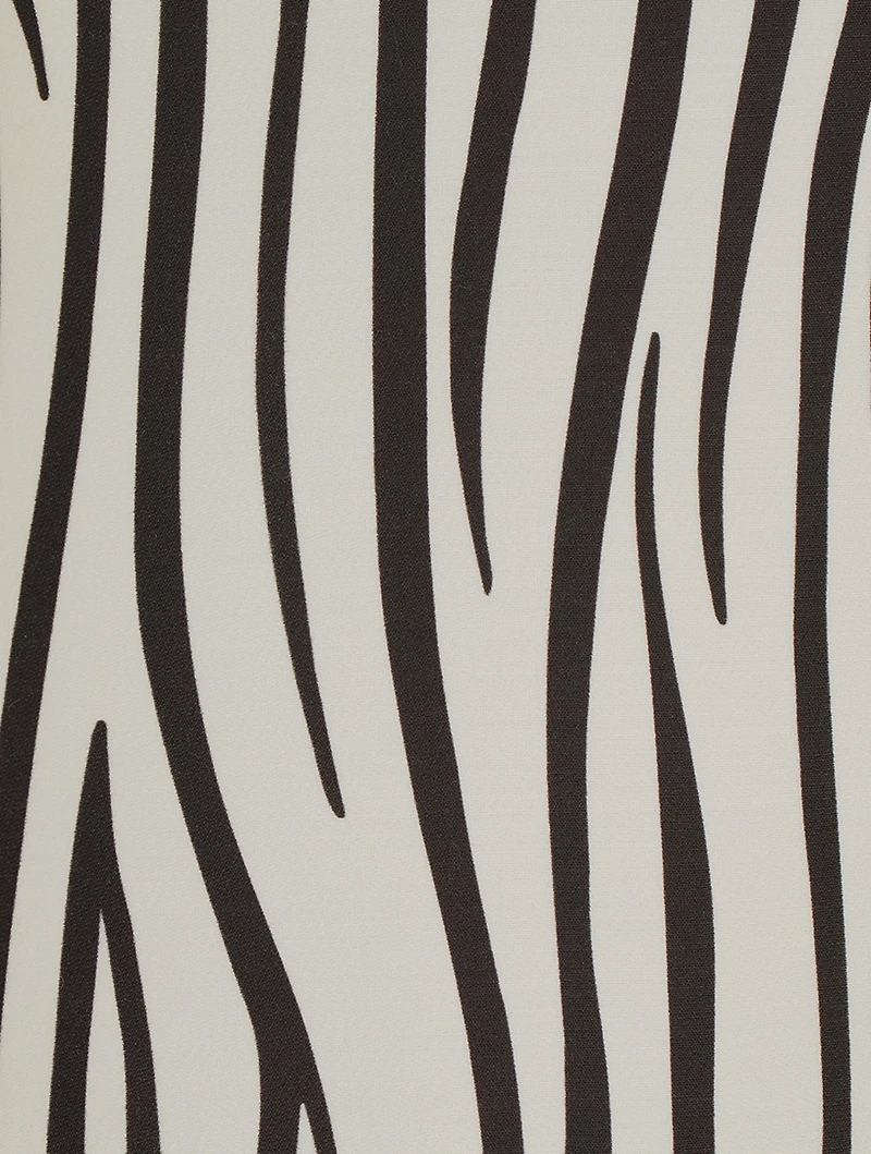 Shift Dress Zebra 1966 Print