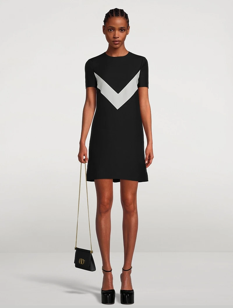 Crepe Couture Shift Dress