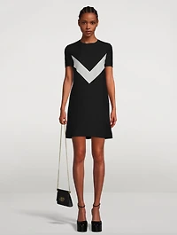 Crepe Couture Shift Dress