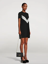 Crepe Couture Shift Dress