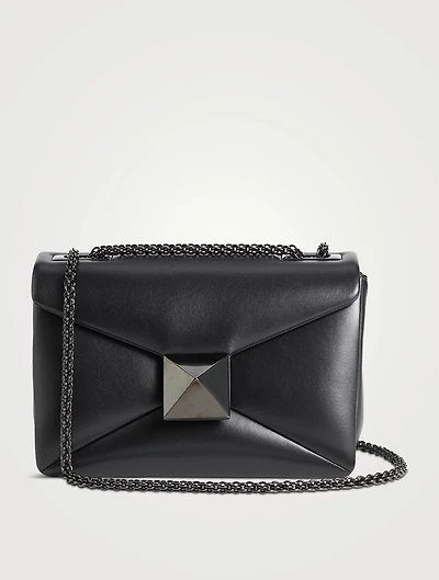 One Stud Leather Shoulder Bag
