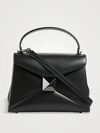 One Stud Leather Satchel