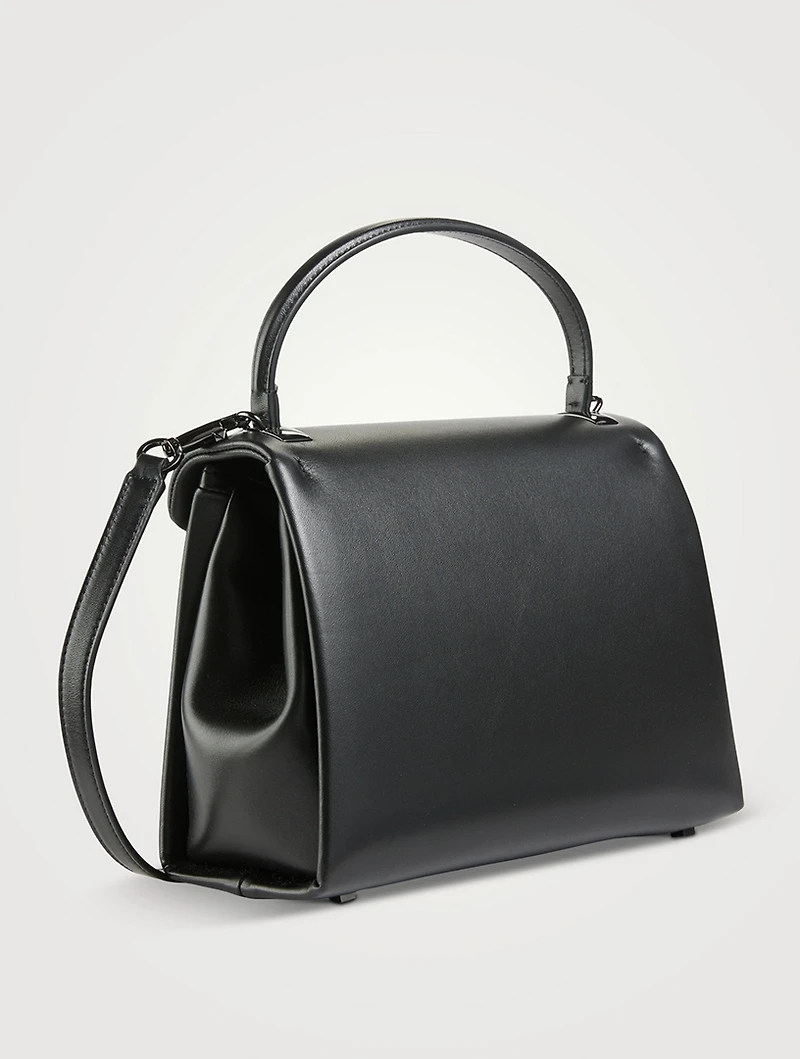 One Stud Leather Satchel
