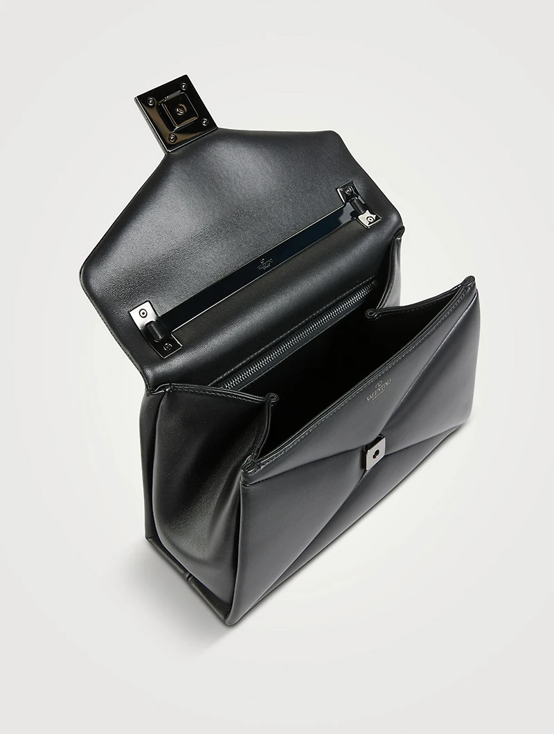 One Stud Leather Satchel