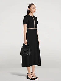 One Stud Leather Satchel