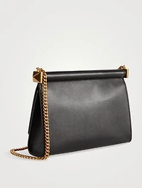 VLOGO Leather Crossbody Bag