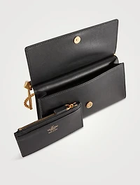 VLOGO Leather Crossbody Bag