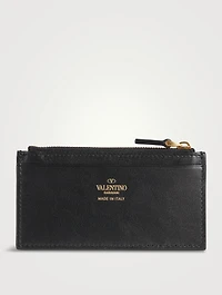 VLOGO Leather Crossbody Bag