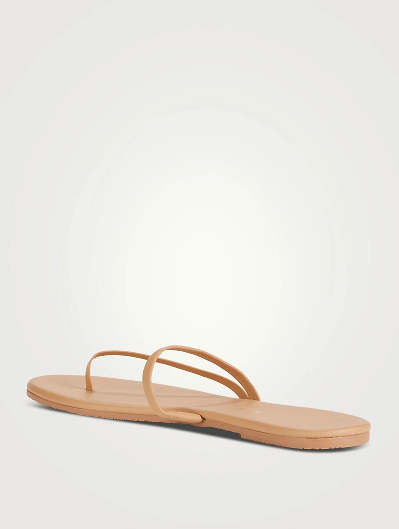 Sarit Leather Slide Sandals