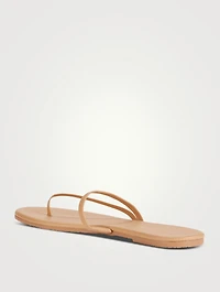 Sarit Leather Slide Sandals