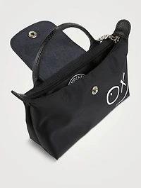 Longchamp x André Le Pliage Cosmetic Case