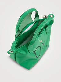 Longchamp x André XS Le Pliage Top Handle Bag