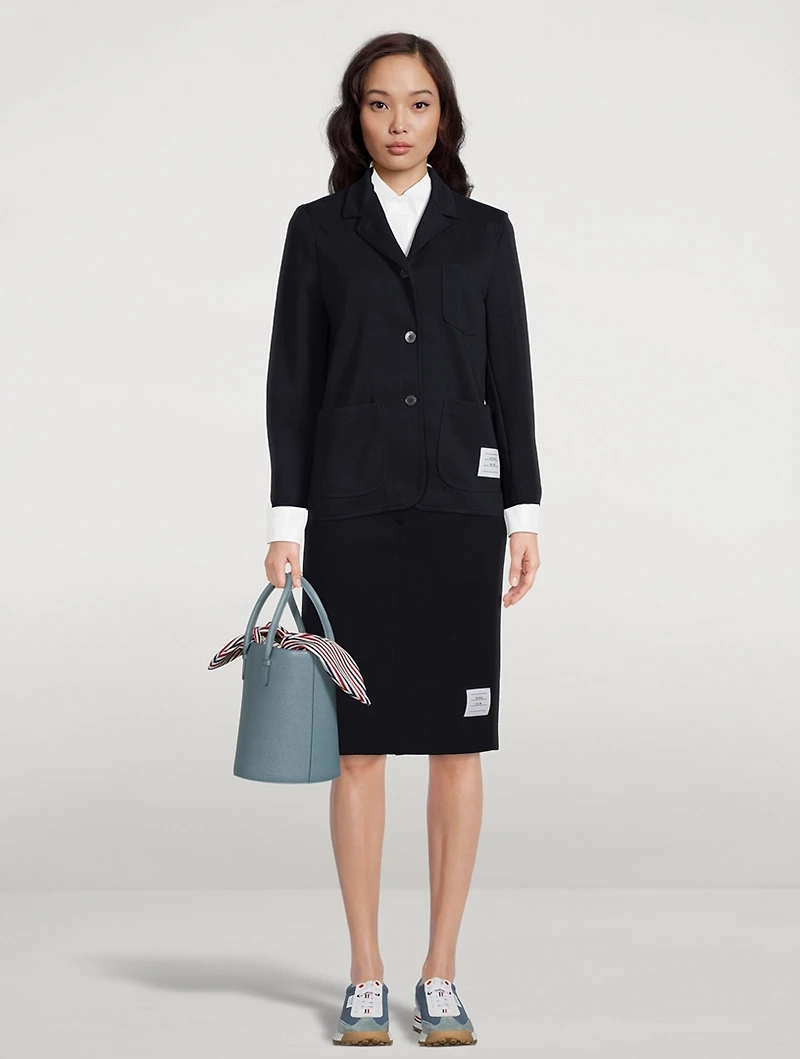 Wool Tech Sack Jacket