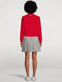 Merino Wool Bomber Jacket