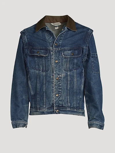 Vintage Convertible Denim Jacket