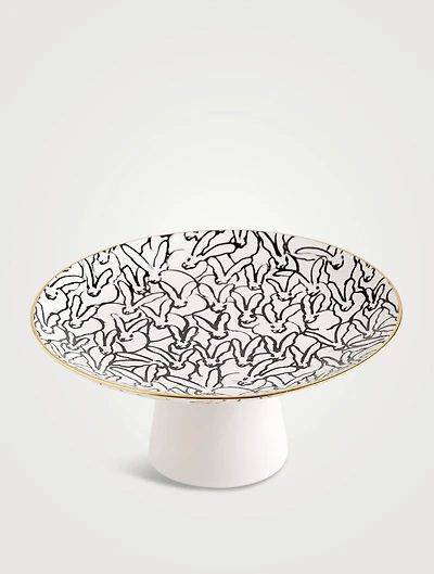 Footed Rabbit Dessert Stand