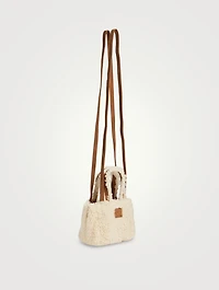 Telfar x UGG Small Reverse Shearling Shopping Bag