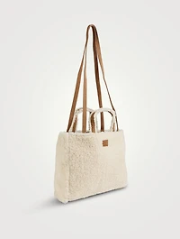 Telfar x UGG Medium Reverse Shearling Shopping Bag
