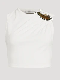 Moodstone Cropped Tank Top