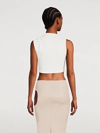 Moodstone Cropped Tank Top