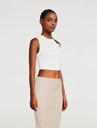 Moodstone Cropped Tank Top