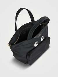 Mini Eyes Nylon Tote Bag